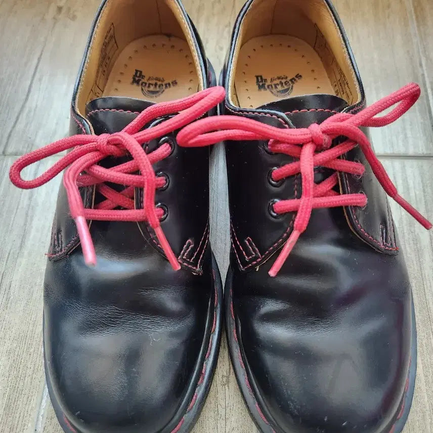 [BUNJANG] Dr. Martens 1461 Red Stitch Shoes (230) / 닥터마틴 1461 레드 스티치 (230)