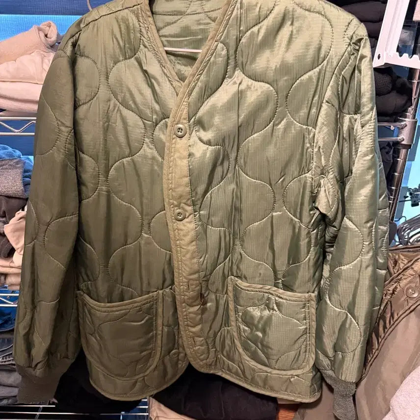 [BUNJANG] Alpha Industries Liner Lightweight Padding Jacket XS / 알파인더스트리 라이너 경량패딩 깔깔이 XS