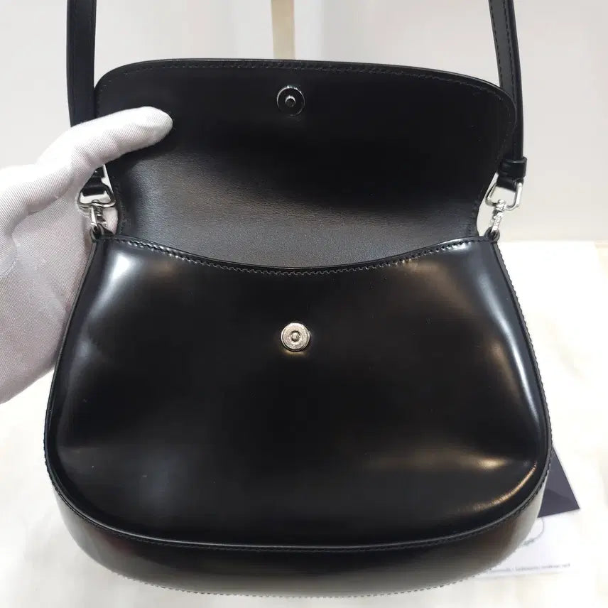 [BUNJANG] Prada Cleo Brushed Leather Flap Shoulder Bag / [정품] 프라다 클레오 브러시드 레더 플랩 숄더백