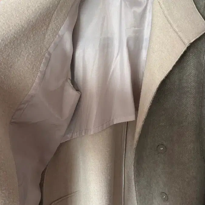 [BUNJANG] S. Solegia Herringbone Long Coat / 에스 솔레지아 핸드메이드 헤링본 롱 코트 판매합니다.