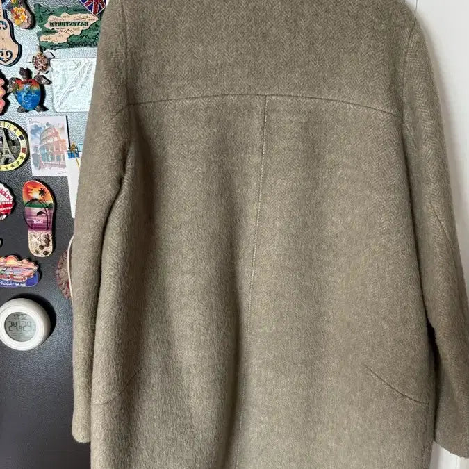 [BUNJANG] S. Solegia Herringbone Long Coat / 에스 솔레지아 핸드메이드 헤링본 롱 코트 판매합니다.