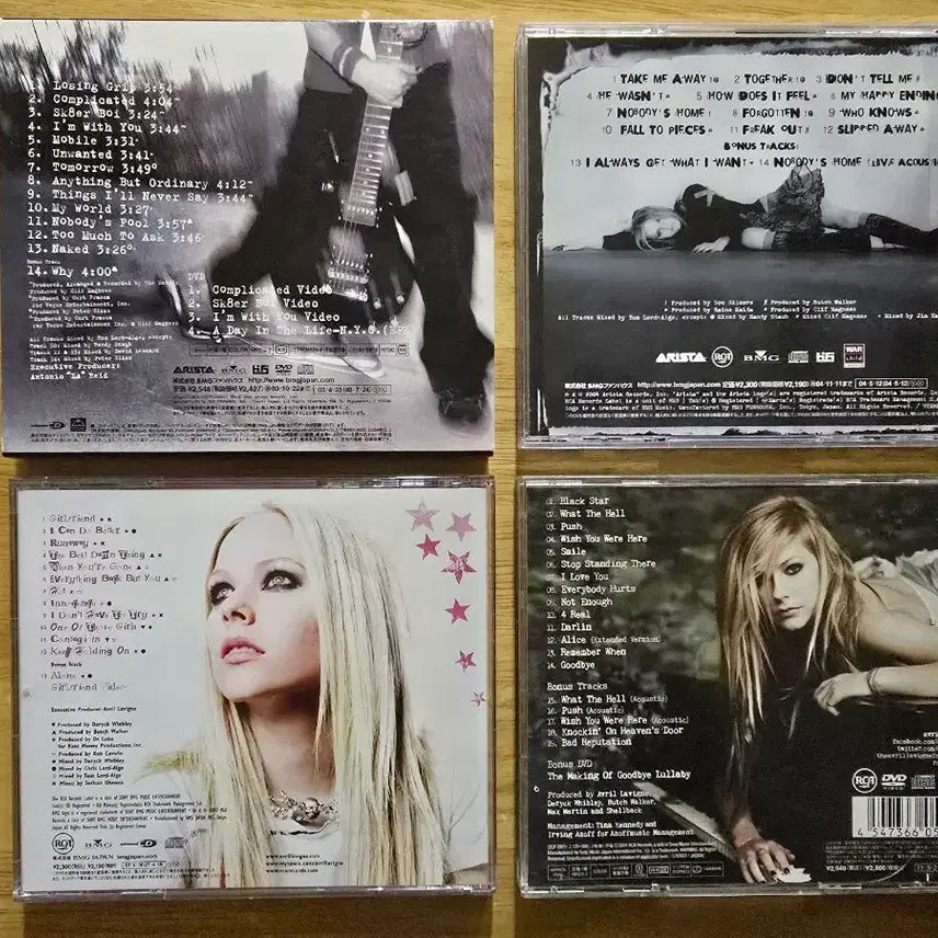 [BUNJANG] Avril Lavigne Album CD Collection / CD 음반 Avril Lavigne 에이브릴 라빈 앨범 4장