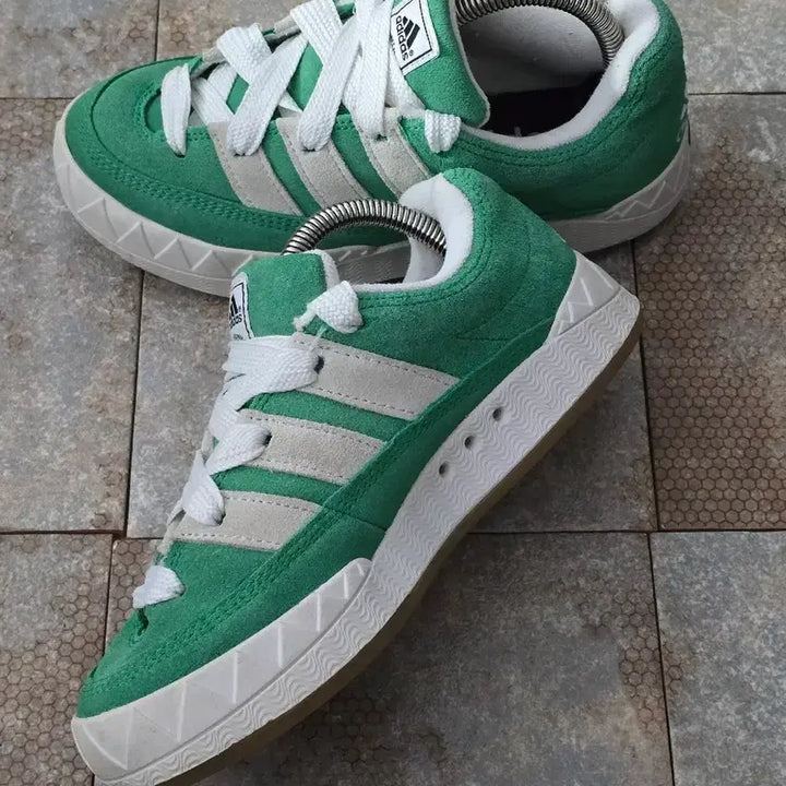 [BUNJANG] Adidas Adimatic Green Sneakers (220) / (220)아디다스 아디매틱 그린 스니커즈