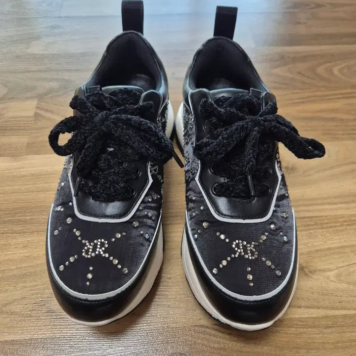 [BUNJANG] Randa Cubic Embellished Sneakers / 일본 RANDA 란다 보석 큐빅 여성 스니커즈