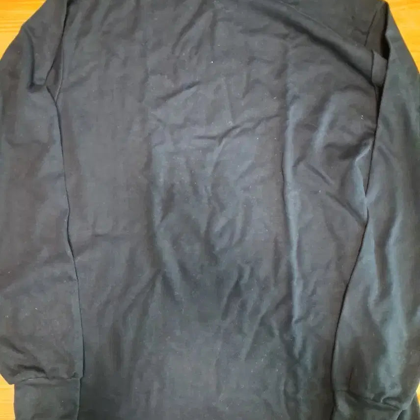 [BUNJANG] Black Mock Neck Long Sleeve T-shirt / 블랙 반목폴라 긴팔 티셔츠