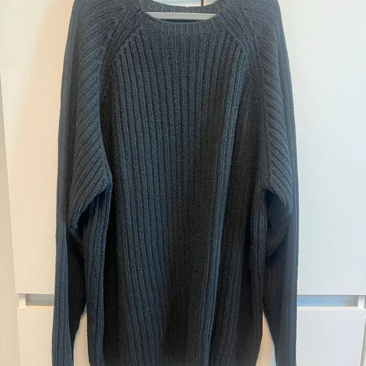[BUNJANG] Vintage Ribbed Knit Sweater / 골지 니트