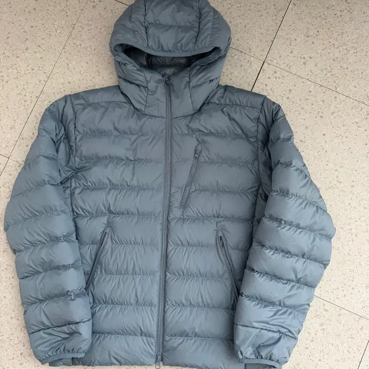 [BUNJANG] Musinsa Standard City Leisure Padded Jacket Moon Blue L / 무탠다드 시티레저 패딩 문블루L