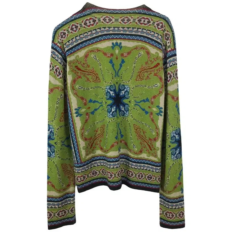 [SOLD OUT] 빈티지 에스닉 패턴 니트 가디건 M19114