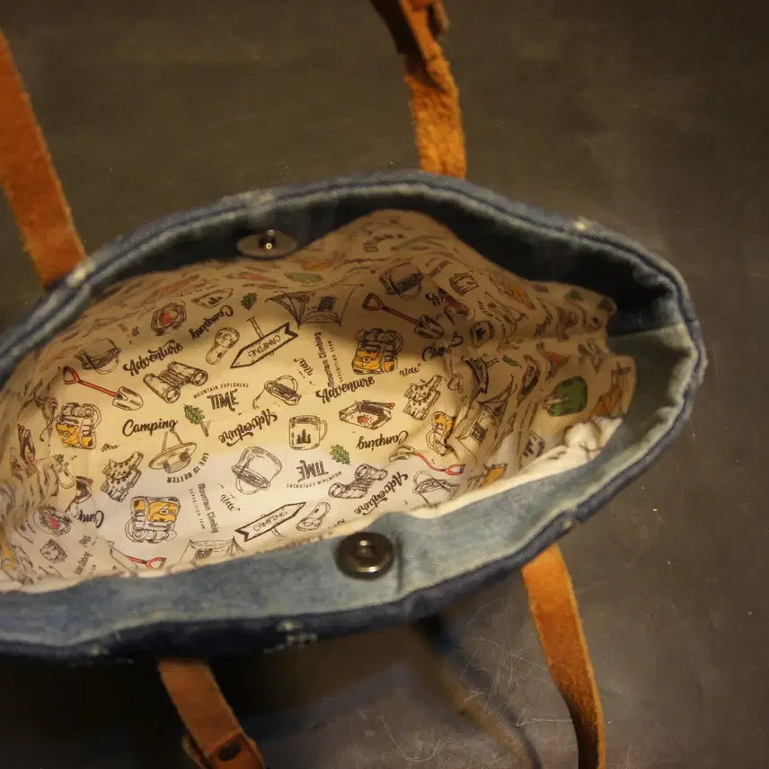 [BUNJANG] Vintage Leather Tote Bag / 2877 토트가방 토트백 가죽백 가죽가방 빈티지가방 여자가방 여자백