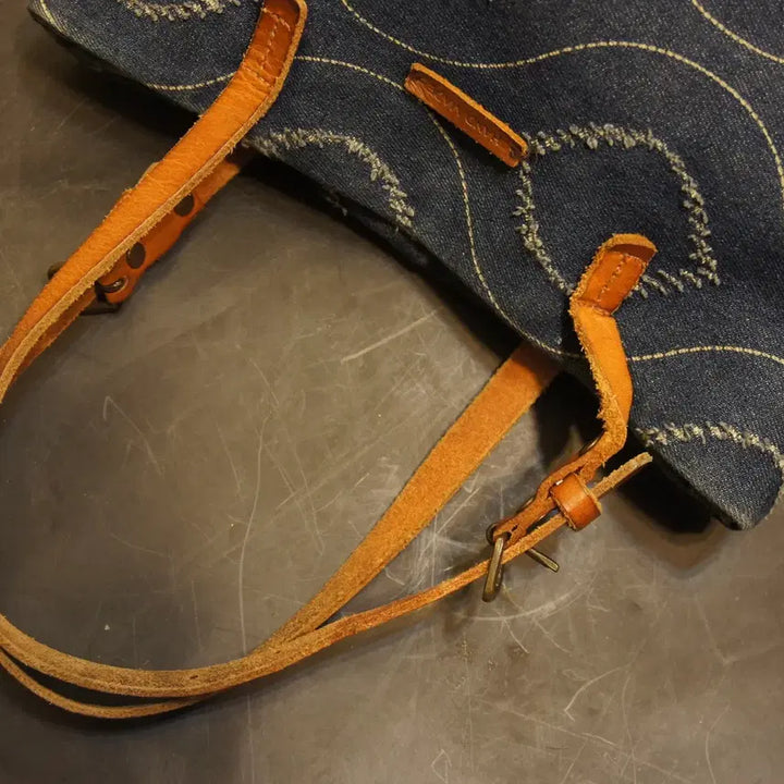 [BUNJANG] Vintage Leather Tote Bag / 2877 토트가방 토트백 가죽백 가죽가방 빈티지가방 여자가방 여자백