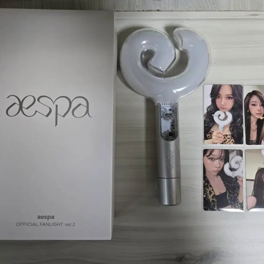 [BUNJANG] aespa Official Light Stick Ver. 2 / 에스파 공식 응원봉 Ver.2 판매합니다