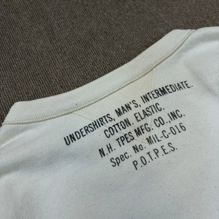 [BUNJANG] N.HOOLYWOOD US Navy Reproduction Undershirt / N.HOOLYWOOD 40s US NAVY 복각 언더 스웻셔츠