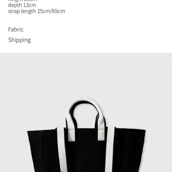 [BUNJANG] Unfold Mini Two-Tone Strap Bag Black / [미착용상품]언폴드 미니 투톤 스트랩 백 블랙