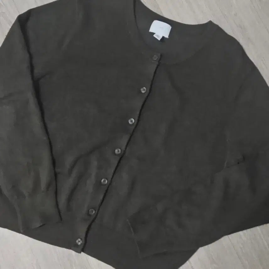 [BUNJANG] H&M Fine Knit Cardigan Khaki M / h&m 파인 니트 가디건 카키 M