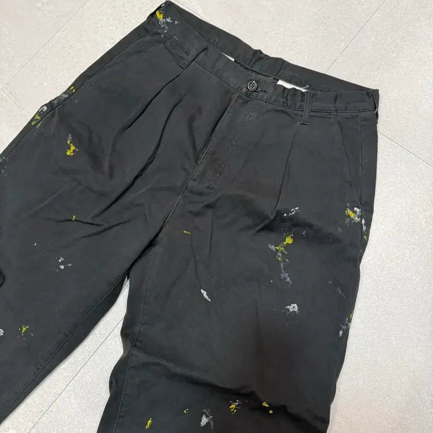[BUNJANG] Anselm Paint Chino Pants / 안셀름 페인트 치노팬츠 3