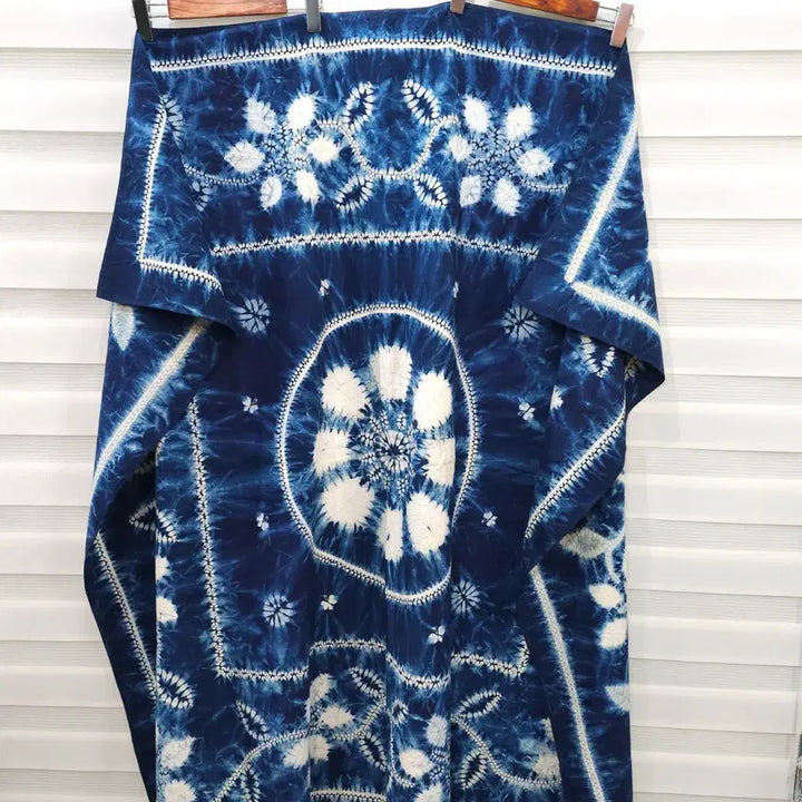 [BUNJANG] Japan Indigo Fabric Shibori / JAPAN 일본 핸드다잉 인디고 패브릭 시보리
