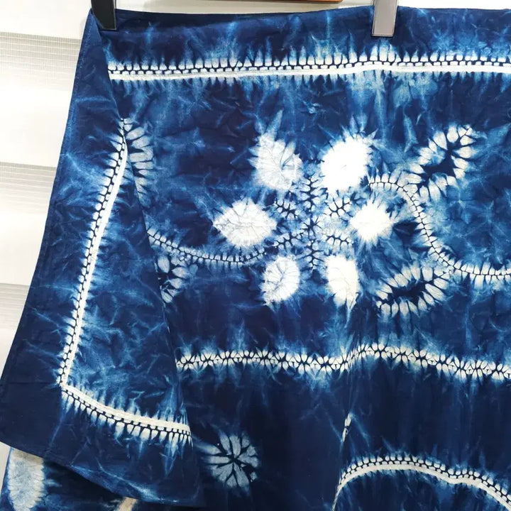 [BUNJANG] Japan Indigo Fabric Shibori / JAPAN 일본 핸드다잉 인디고 패브릭 시보리