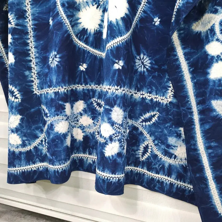 [BUNJANG] Japan Indigo Fabric Shibori / JAPAN 일본 핸드다잉 인디고 패브릭 시보리