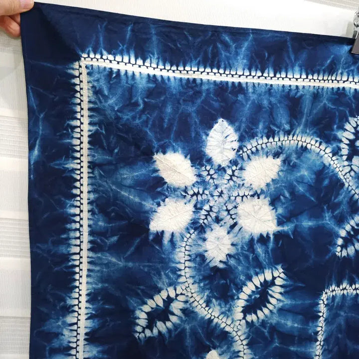 [BUNJANG] Japan Indigo Fabric Shibori / JAPAN 일본 핸드다잉 인디고 패브릭 시보리
