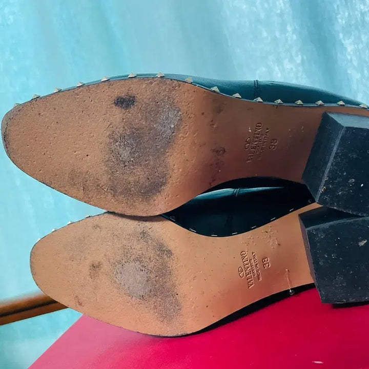 [BUNJANG] Valentino Rockstud Beetle Chelsea Boots / 발렌티노 락스터드 비틀 첼시부츠 38사이즈