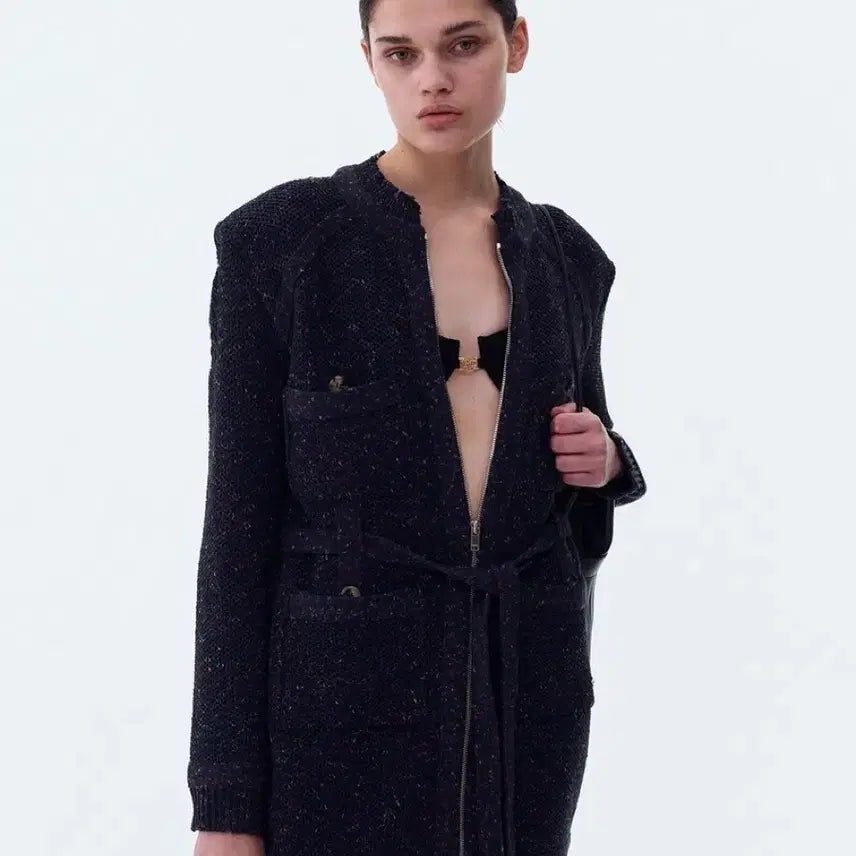 [BUNJANG] RECTO Knit Dress/Outer / 렉토 니트 원피스 겸 아우터 활용도 좋음. 정가 79만원