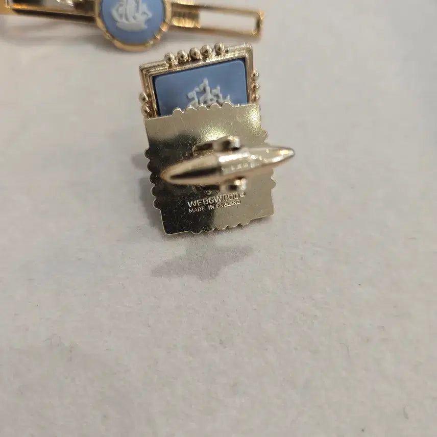 [BUNJANG] Wedgwood Jasper Cufflinks & Tie Pin Set / 웨지우드 제스퍼 커프스 버튼 & 타이 핀 세트