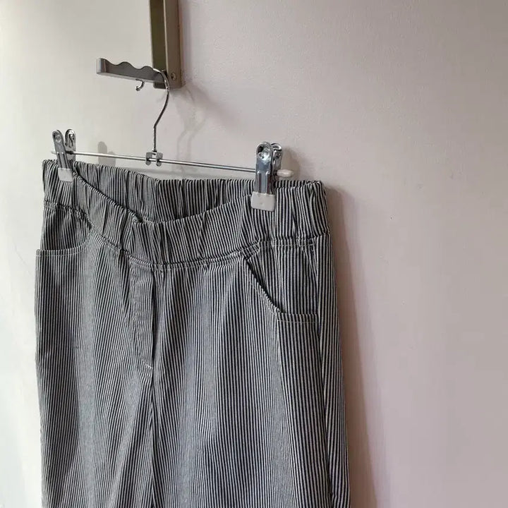 [BUNJANG] CPU Stripe Bootcut Pants L / CPU 스트라이프 부츠컷 팬츠 L