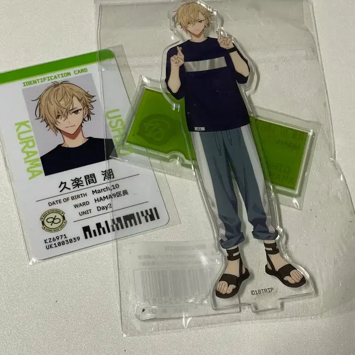 [BUNJANG] Atri Kurama Ushio Kaguya Muneuji Good Luck Acrylic ID Card / 에이트리 쿠라마 우시오 카구야 무네우지 굿럭 아크릴 사원증 양도