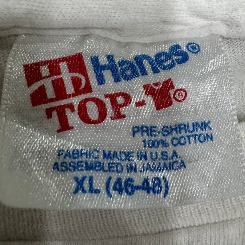 [BUNJANG] Hanes Vintage Character Short Sleeve T-shirt / 헤인즈 빈티지 캐릭터 반팔 티셔츠