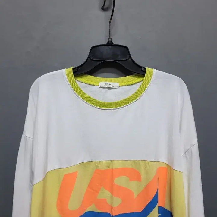 [BUNJANG] USA Printed Cotton T-shirt / USA 프린팅 면티