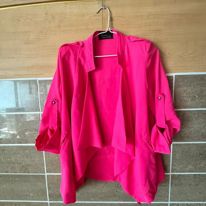 [BUNJANG] Pink Blouse Shirt / 핑크색 블라우스 셔츠