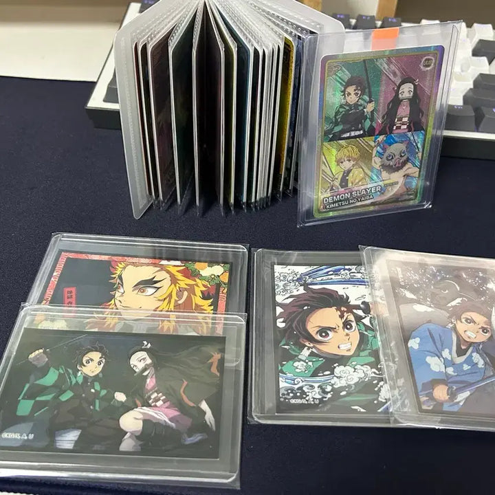 [BUNJANG] Demon Slayer Card and Sticker Bundle Set / 귀멸의칼날 카드 및 스티커 일괄