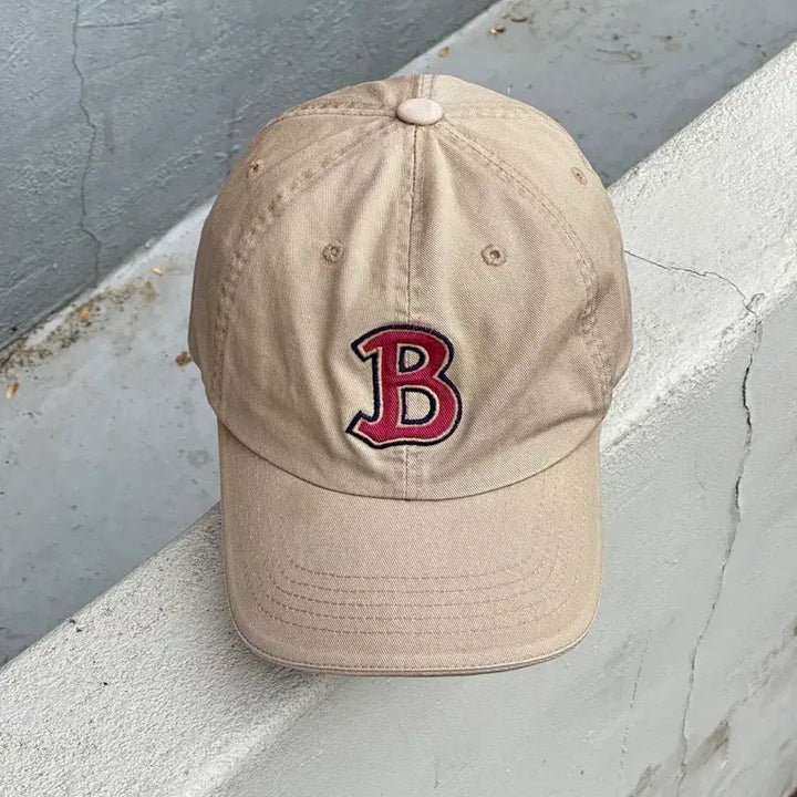 [BUNJANG] Beanpole 90s Beige Ball Cap / [M] 90s 빈폴 베이지 볼캡 모자