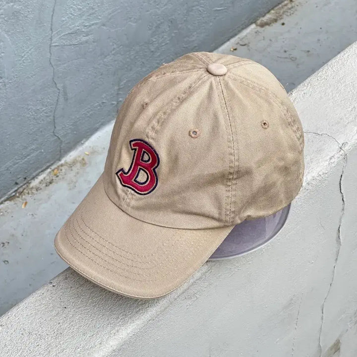 [BUNJANG] Beanpole 90s Beige Ball Cap / [M] 90s 빈폴 베이지 볼캡 모자