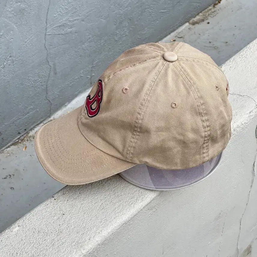 [BUNJANG] Beanpole 90s Beige Ball Cap / [M] 90s 빈폴 베이지 볼캡 모자