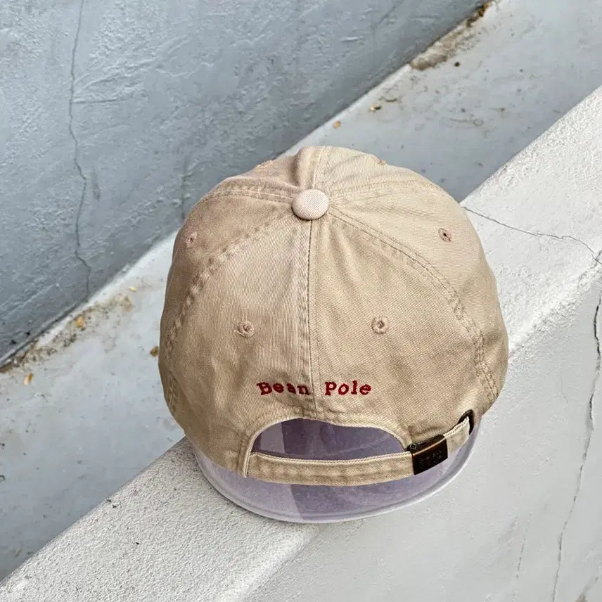 [BUNJANG] Beanpole 90s Beige Ball Cap / [M] 90s 빈폴 베이지 볼캡 모자