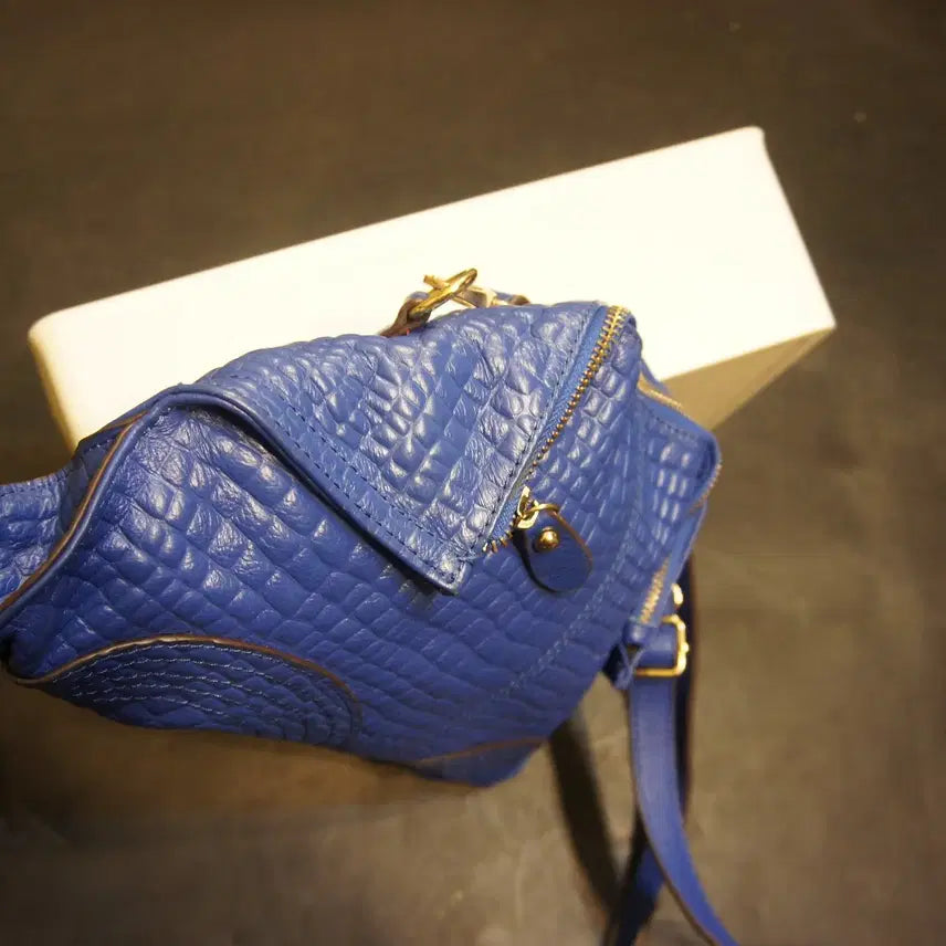 [BUNJANG] Vintage Crossbody Leather Bag / 2878 크로스가방 크로스백 가죽백 가죽가방 빈티지가방 여자가방 여자백