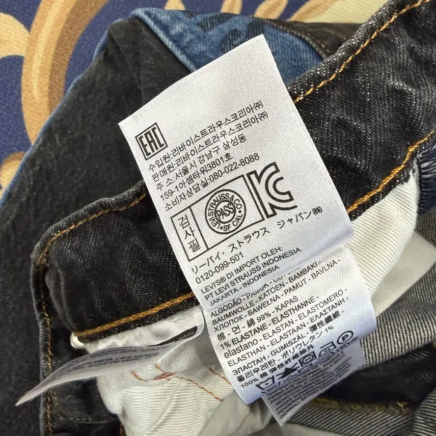 [BUNJANG] Levi's Highball Black Denim Pants / (32)리바이스Levis 하이볼 흑청데님팬츠