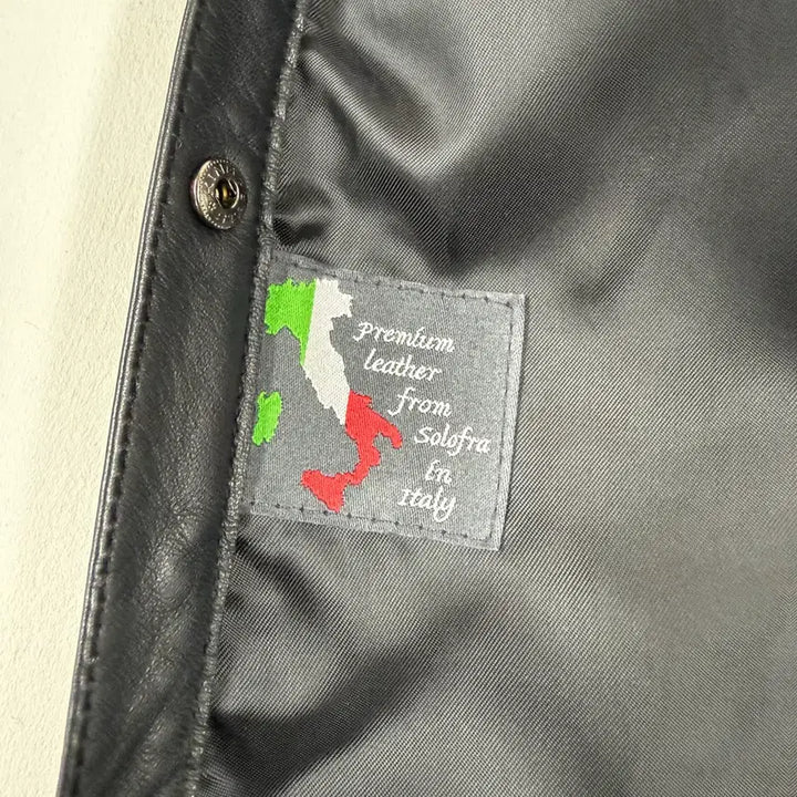 [BUNJANG] The Isaac Collection Leather Jacket 55 / 더아이작콜렉션 가죽 자켓 55