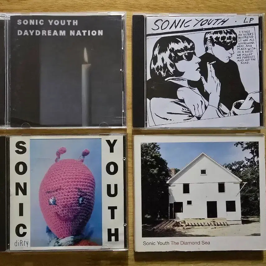 [BUNJANG] Sonic Youth Album Bundle Set / CD 음반 Sonic Youth 소닉 유스 싱글, 앨범 4장