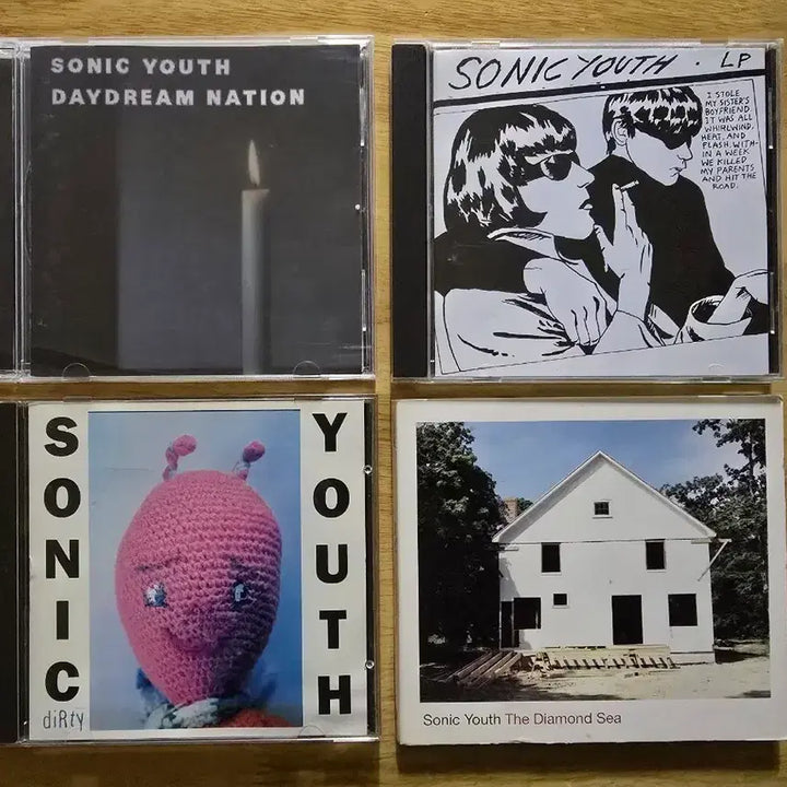 [BUNJANG] Sonic Youth Album Bundle Set / CD 음반 Sonic Youth 소닉 유스 싱글, 앨범 4장
