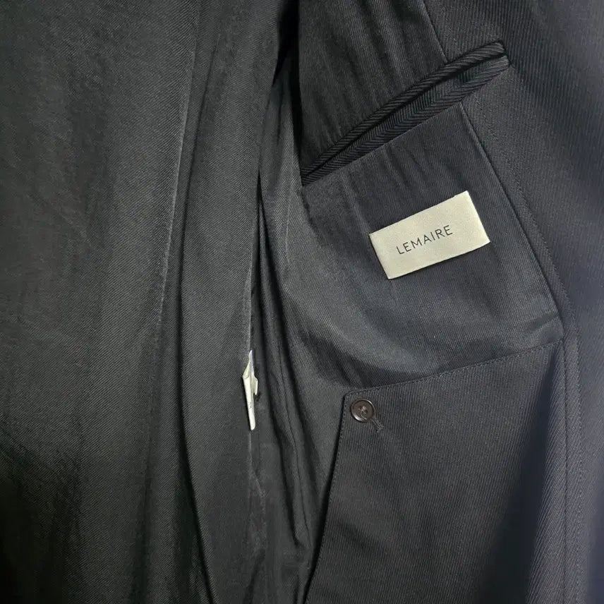 [BUNJANG] Lemaire Single Black Coat / (가격포기)르메르 싱글코트