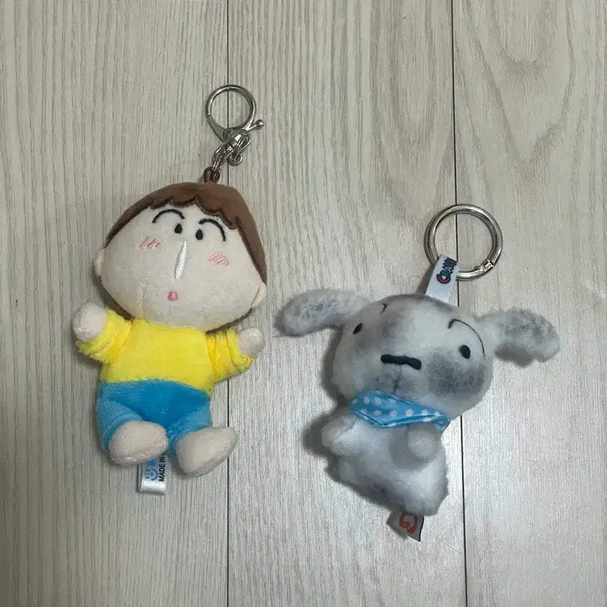 [BUNJANG] Maenggu & Heuingi Keyring Bundle Set / 맹구, 흰둥이 키링 (일괄판매)
