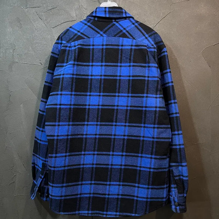 [BUNJANG] Off-White Flannel Shirt Jacket / [XS] 18AW Off white 오프화이트 플란넬 셔츠 자켓