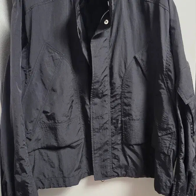 [BUNJANG] Solid Homme Nylon Shell Parka Jacket 46 / 솔리드옴므 나일론 쉘파카 점퍼 46