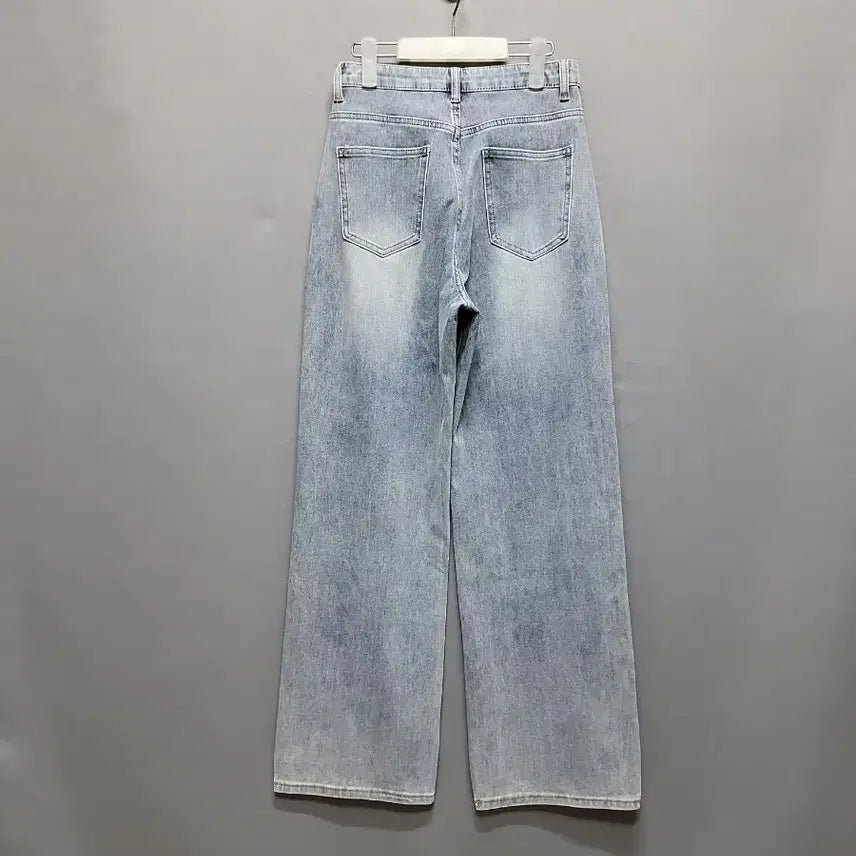 [BUNJANG] Wide Span Denim Pants / 스판 와이드 데님