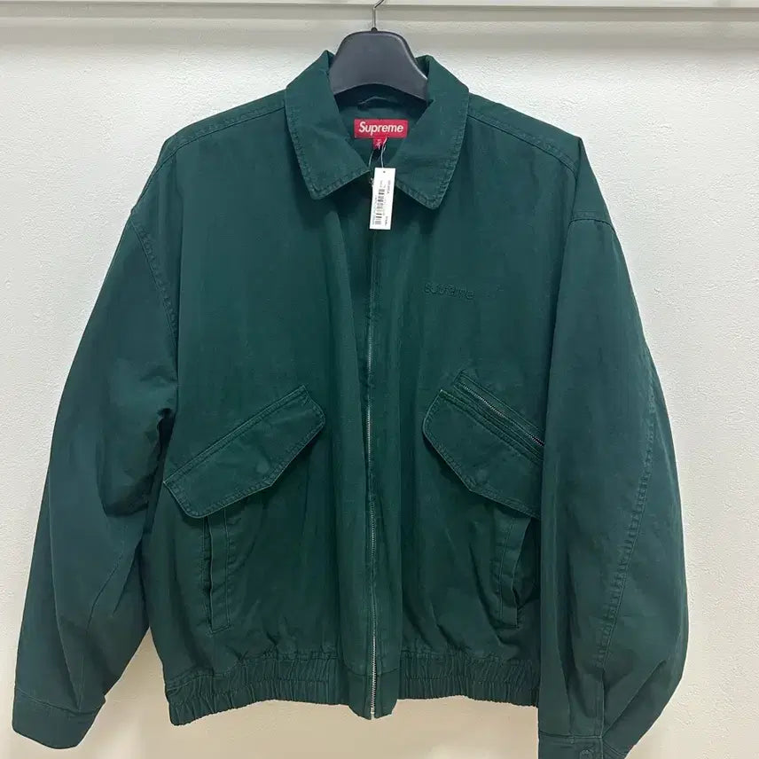 [BUNJANG] Supreme Utility Jacket Dark Green / 슈프림 후디유틸리티 자켓 다크그린