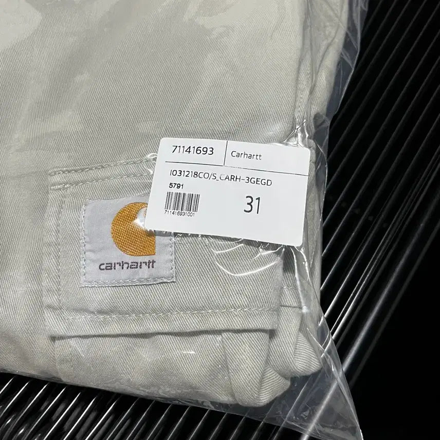 [BUNJANG] Carhartt Puddle Cargo Pants / 칼하트 콜카고 팬츠 퍼들 가먼트다이드 (26SS)