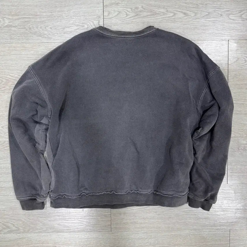 [BUNJANG] Haider Ackermann Gray Pulse Low Edge Sweatshirt / 하이더아커만 그레이 펄스 로우 엣지 스웻셔츠
