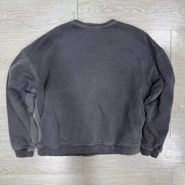[BUNJANG] Haider Ackermann Gray Pulse Low Edge Sweatshirt / 하이더아커만 그레이 펄스 로우 엣지 스웻셔츠